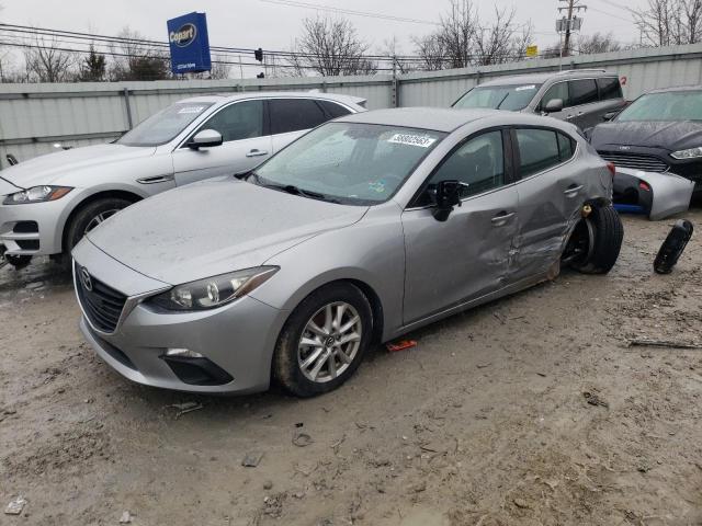 Salvage cars for sale from Copart Walton, KY: 2016 Mazda 3 Sport