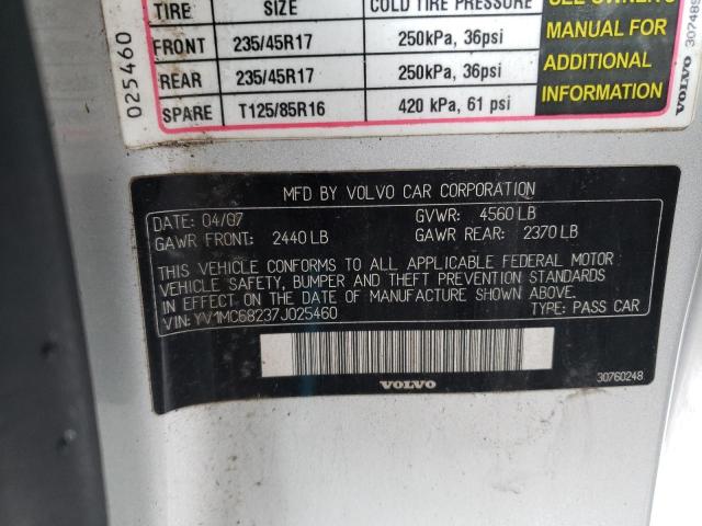 YV1MC68237J025460 Volvo C70