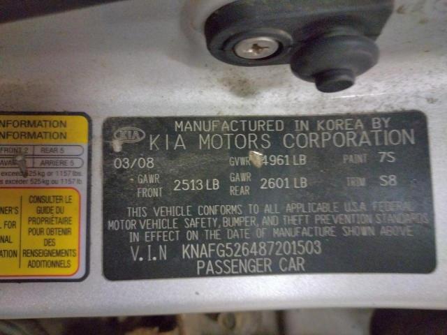 KNAFG526487201503 KIA Rondo