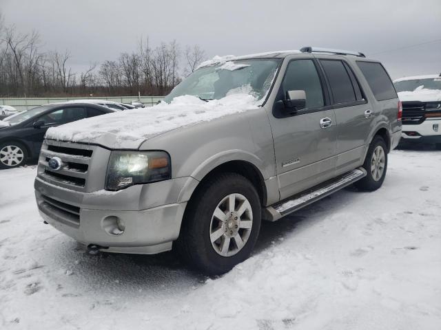 Salvage cars for sale from Copart Leroy, NY: 2008 Ford Expedition