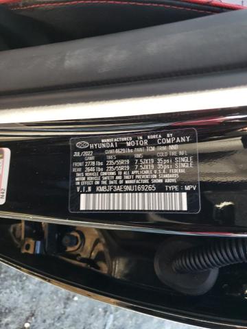 2022 HYUNDAI TUCSON N L KM8JF3AE9NU169265