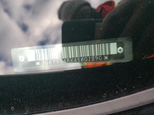 1G6YV34AX45601890 Cadillac XLR