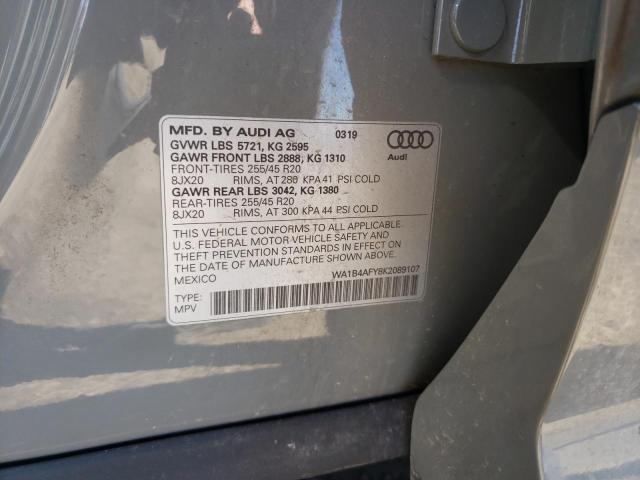 2019 AUDI SQ5 PREMIU - WA1B4AFY8K2089107