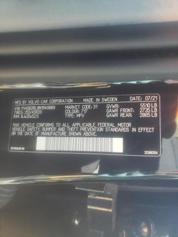 YV4062RL8N1940889 Volvo Xc60 B6 Inscription