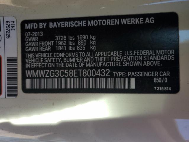 WMWZG3C58ET800432 Mini Cooper