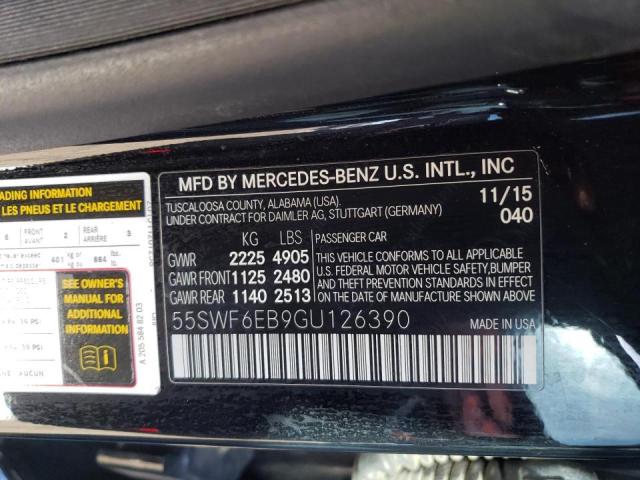 55SWF6EB9GU126390 Mercedes-Benz C 450 4matic Amg