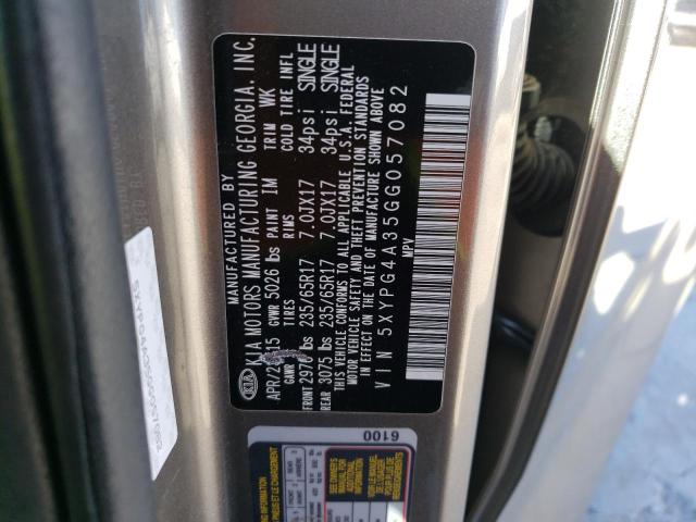 2016 KIA SORENTO LX - 5XYPG4A35GG057082