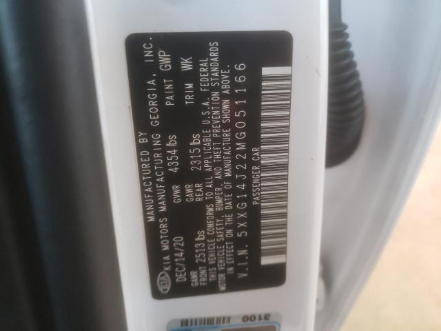 2021 KIA K5 LXS - 5XXG14J22MG051166