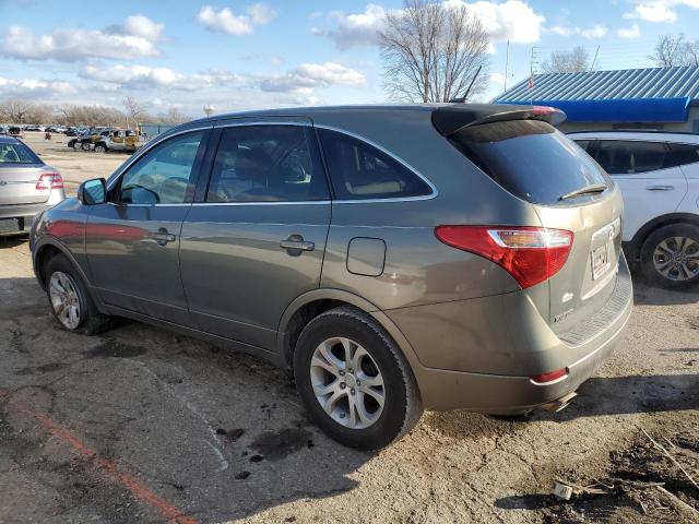 VIN: KM8NU13C18U076106 Auction: COPART Lot: 38157763 Location: KS - WICHITA KM8NU13C18U076106 HYUNDAI VERACRUZ 2008 GRAY Photo 2