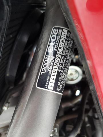 2013 HONDA NC700X JH2RC6355DK101111