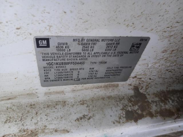 2015 CHEVROLET SILVERADO - 1GC1KUE88FF504466