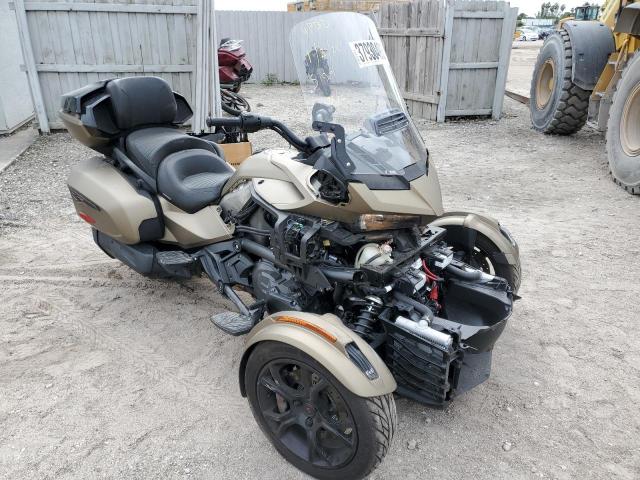 Motos salvage para piezas a la venta en subasta: 2021 Can-Am Spyder Roadster F3-T