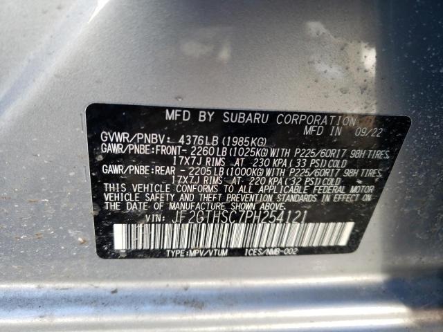 JF2GTHSC7PH254121 Subaru Crosstrek Sport