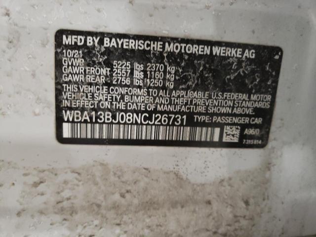 WBA13BJ08NCJ26731 BMW 530 XI
