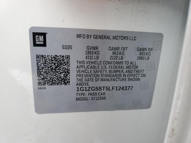 2020 CHEVROLET MALIBU RS - 1G1ZG5ST5LF124377