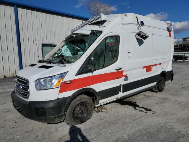 Salvage cars for sale from Copart Tulsa, OK: 2019 Ford Transit T