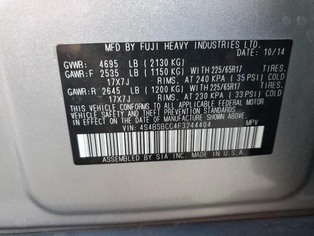 4S4BSBCC4F3244404 Subaru Outback