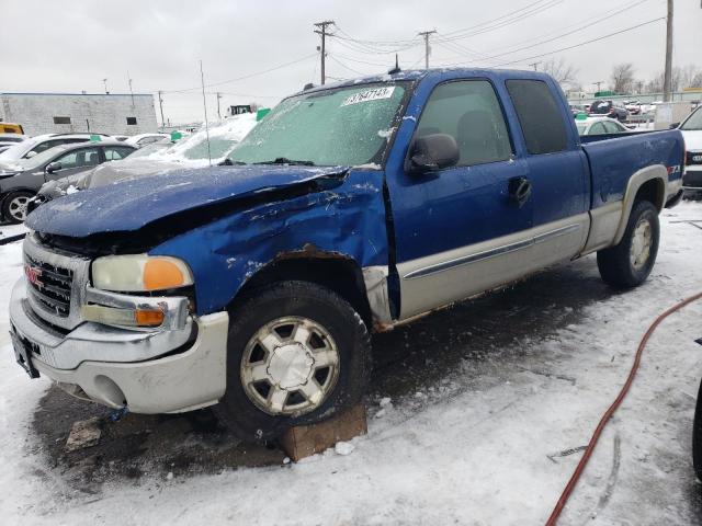 Salvage trucks for sale at Chicago Heights, IL auction: 2004 GMC New Sierra K1500
