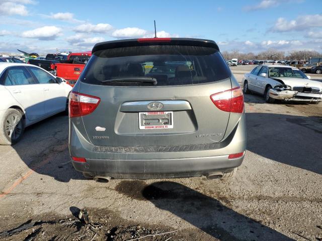 VIN: KM8NU13C18U076106 Auction: COPART Lot: 38157763 Location: KS - WICHITA KM8NU13C18U076106 HYUNDAI VERACRUZ 2008 GRAY Photo 6