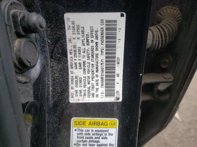 19UUA8F21AA017571 Acura TL