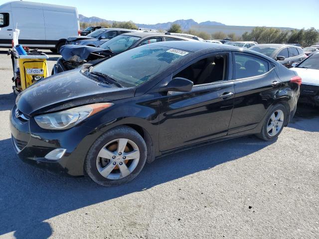 Salvage cars for sale at Las Vegas, NV auction: 2013 Hyundai Elantra GLS