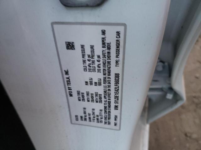 5YJ3E1EA2LF660388 Tesla MODEL 3