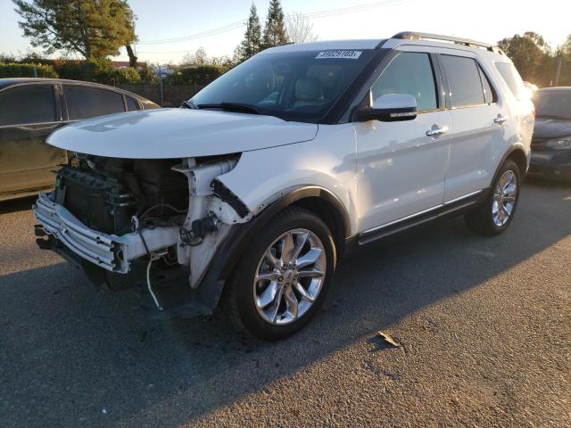 Salvage cars for sale from Copart San Martin, CA: 2014 Ford Explorer L