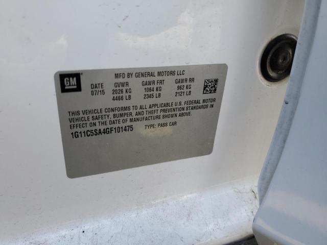 2016 CHEVROLET MALIBU LIM - 1G11C5SA4GF101475