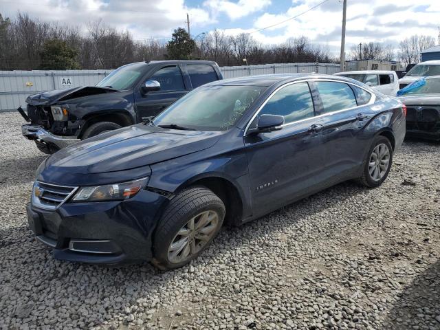 2017 Chevrolet Impala Lt Синий vin: 2G1105S37H9178264