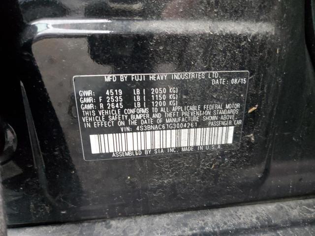 4S3BNAC61G3004261 Subaru Legacy 2.5i Premium