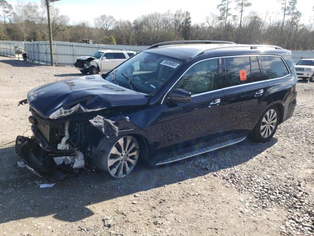 2019 Mercedes-benz Gls 450 4matic Синий vin: 4JGDF6EE0KB219891
