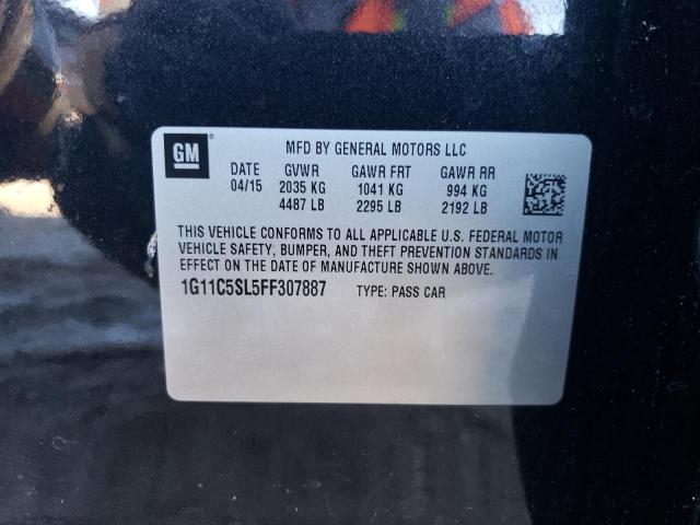 2015 CHEVROLET MALIBU 1LT - 1G11C5SL5FF307887
