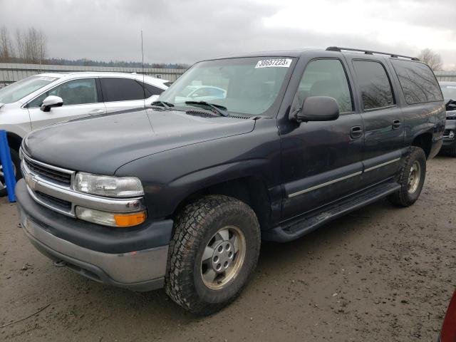 Salvage cars for sale from Copart Arlington, WA: 2003 Chevrolet Suburban K