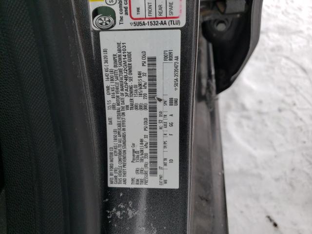 2016 FORD FIESTA SE - 3FADP4BJ2GM141031
