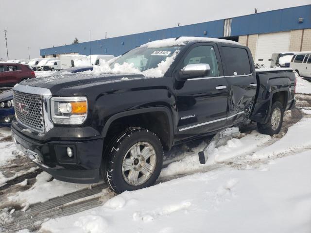 Salvage cars for sale from Copart Woodhaven, MI: 2015 GMC Sierra K1500 Denali