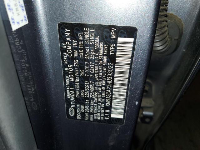 2017 HYUNDAI TUCSON LIM - KM8J3CA23HU393022