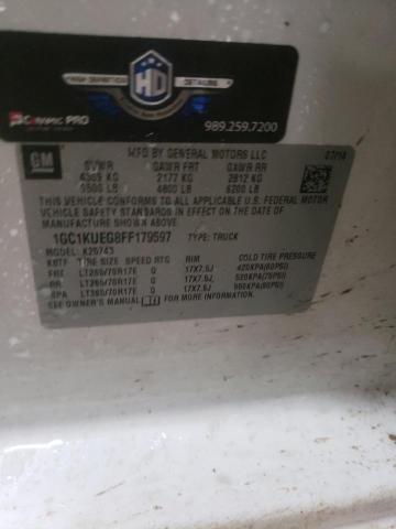 2015 CHEVROLET 1500 SILVE - 1GC1KUEG8FF179597