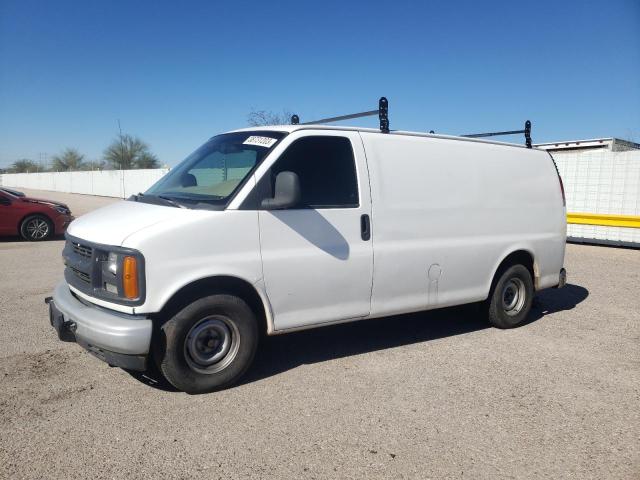 Salvage cars for sale from Copart Tucson, AZ: 2001 Chevrolet Express G1