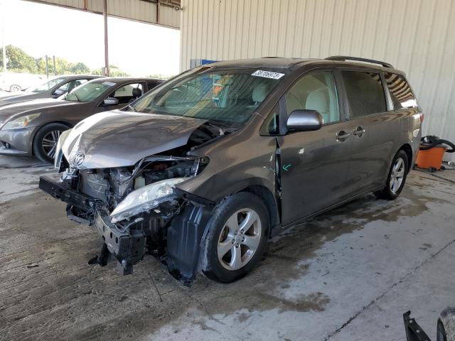 Salvage cars for sale from Copart Homestead, FL: 2017 Toyota Sienna LE