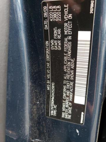 YV1390MW2A2529810 Volvo V50