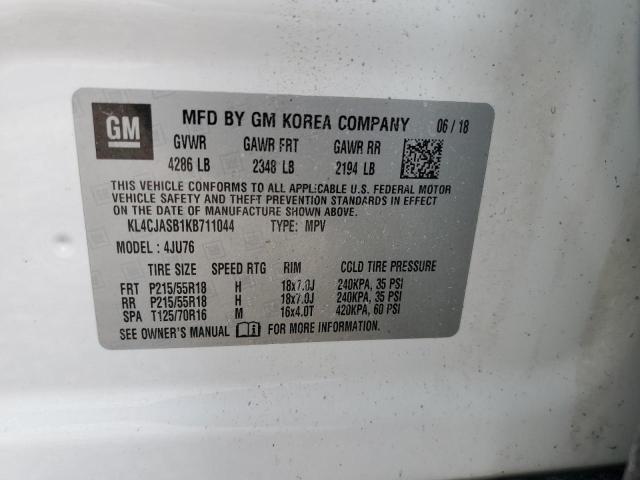 KL4CJASB1KB711044 Buick Encore PRE 12