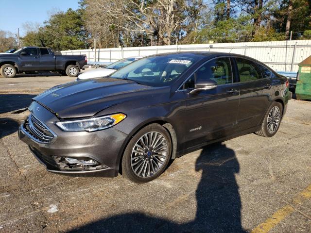 Ford Fusion salvage cars for sale: 2017 Ford Fusion Titanium HEV
