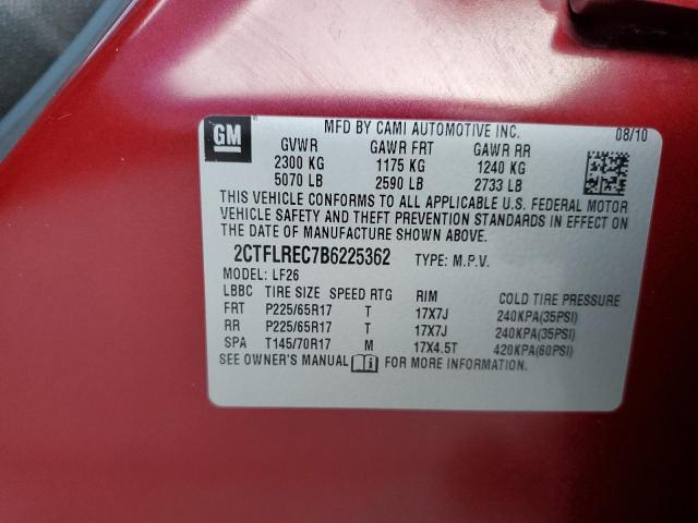 2CTFLREC7B6225362 GMC Terrain Sle