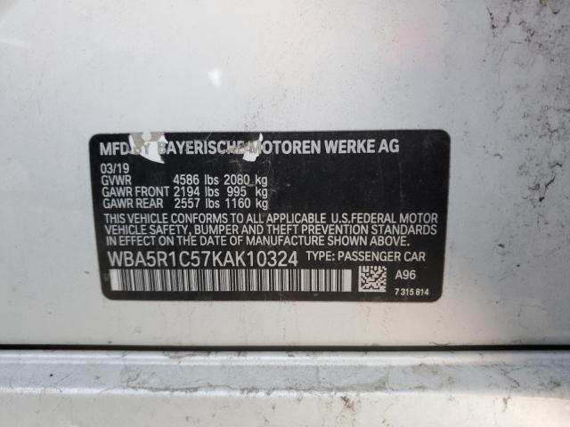 WBA5R1C57KAK10324 BMW 330I