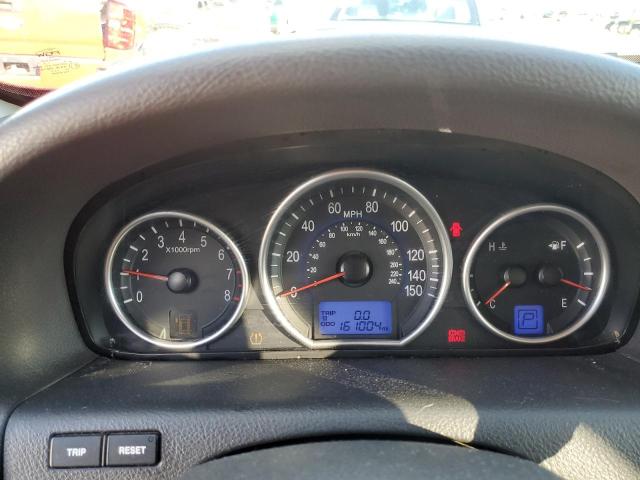 VIN: KM8NU13C18U076106 Auction: COPART Lot: 38157763 Location: KS - WICHITA KM8NU13C18U076106 HYUNDAI VERACRUZ 2008 GRAY Photo 9