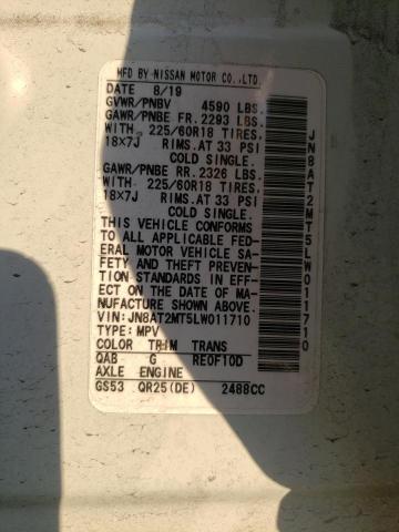 JN8AT2MT5LW011710 Nissan ROGUE S