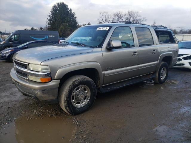 Salvage cars for sale from Copart Finksburg, MD: 2001 Chevrolet Suburban K