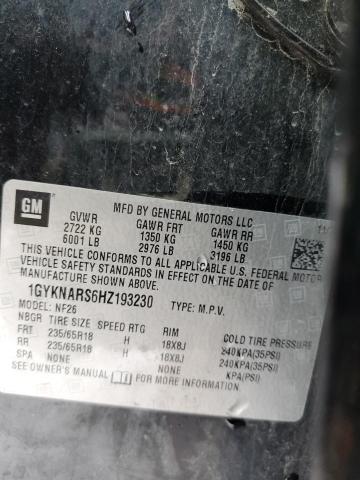 2017 CADILLAC XT5 - 1GYKNARS6HZ193230