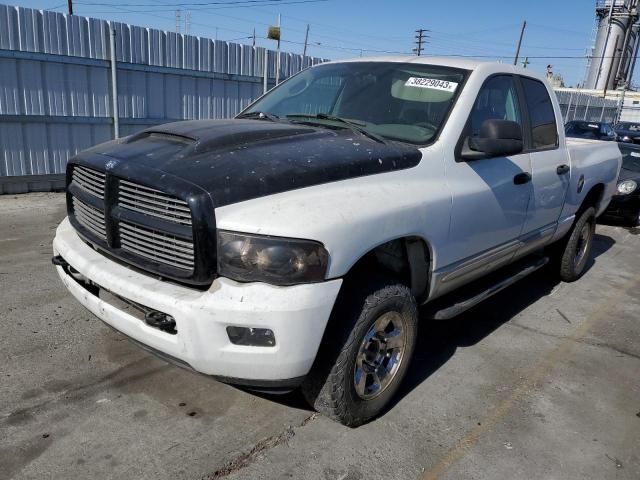 Salvage cars for sale from Copart Wilmington, CA: 2003 Dodge RAM 2500 S