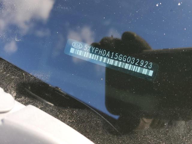 5XYPHDA15GG032923 KIA SORENTO EX